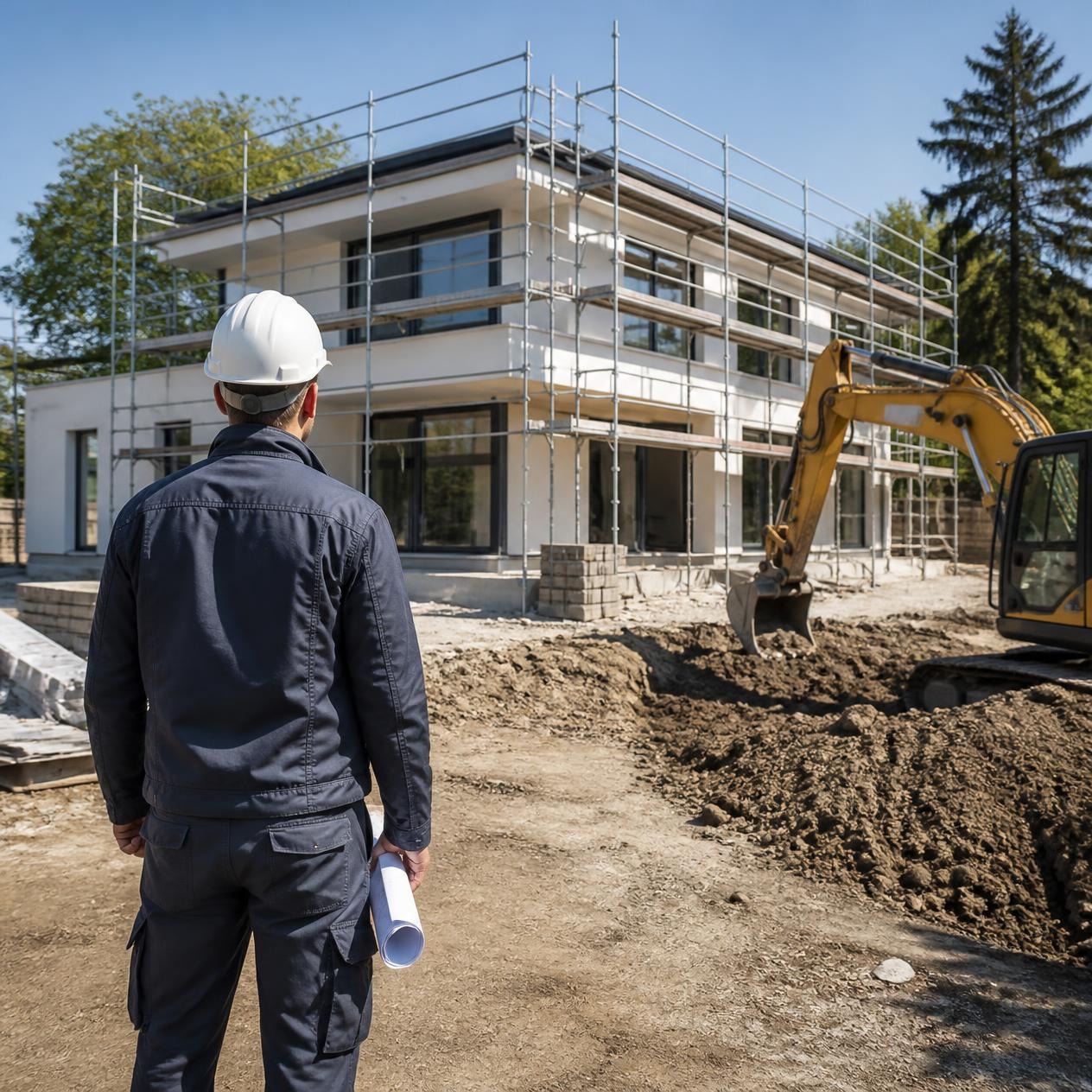 Bujar Domniku – Bausachverständiger bei der Baubegleitung